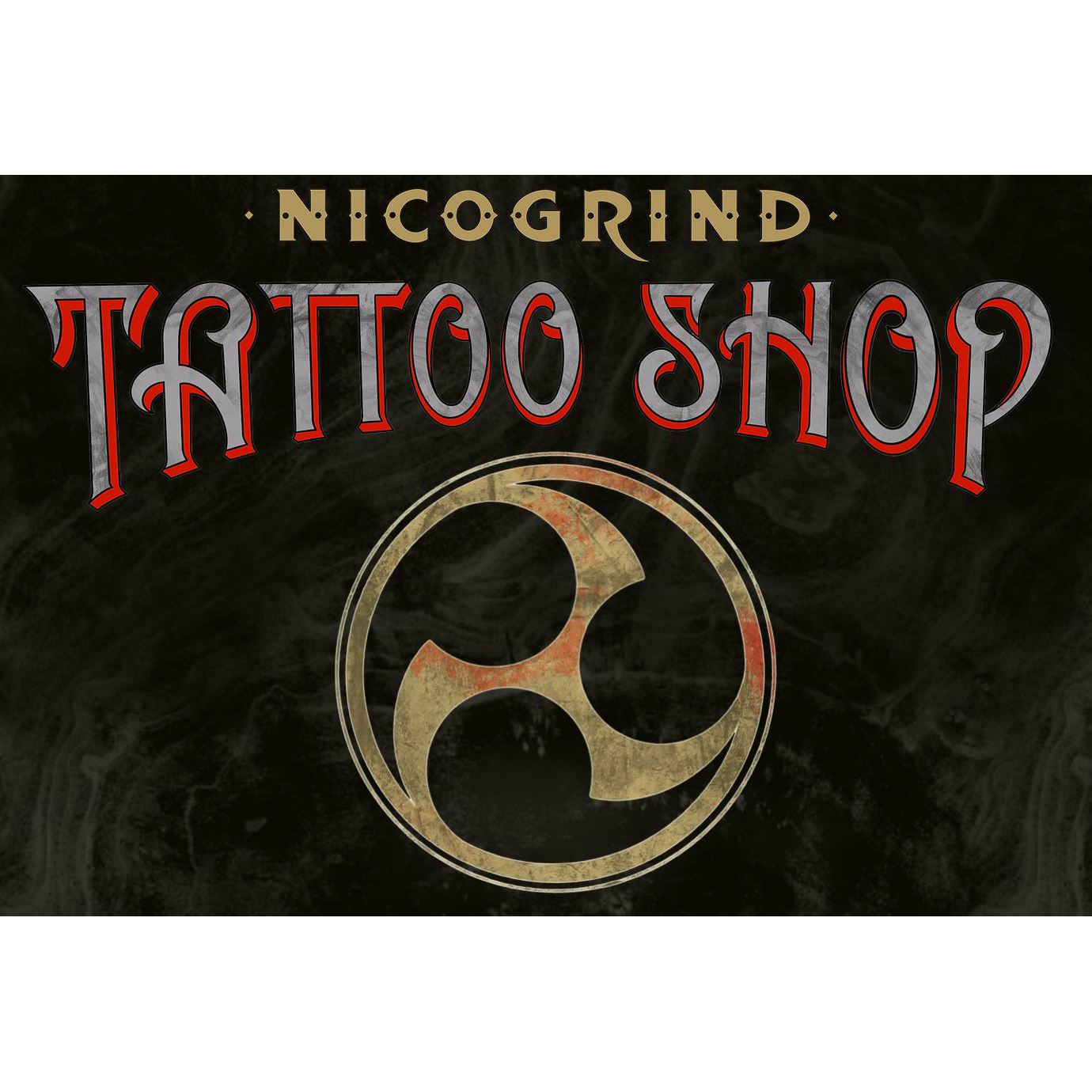 Nico Grind Tattoo Shop Logo