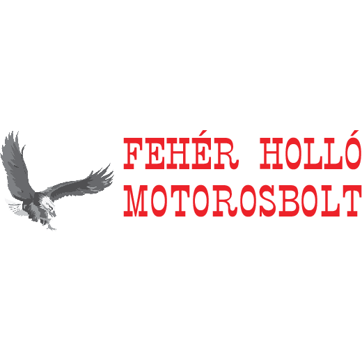 Fehér Holló Motorosbolt - Motoralkatrészek - Motoros Ruházat - Motoros Kiegészítő Felszerelések Logo