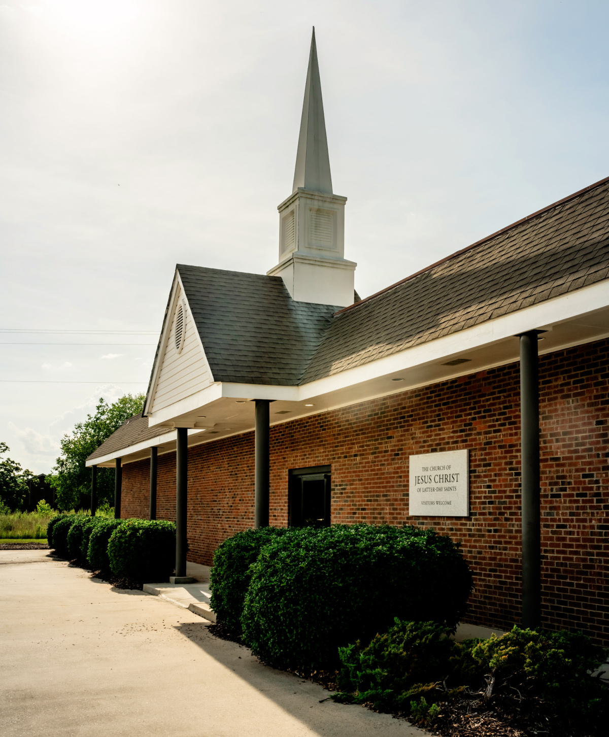 Another view of the Lancaster Congregation meetinghouse.