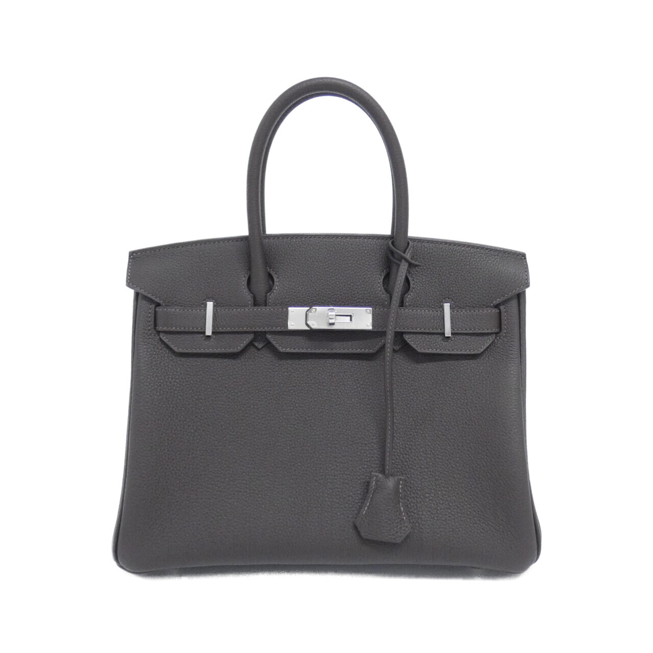 エルメス バーキン 30cm 030520CK トゴ BAI BRUN シルバー金具 K刻印