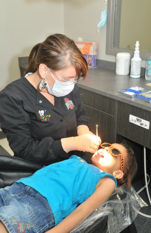 Kid's dental cleaning