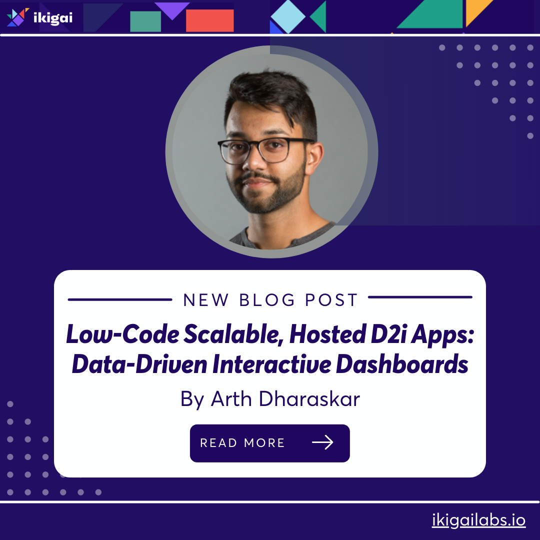 Developing data-driven products from scratch is hard and requires engineering resources? Wrong! Read Arth Dharaskar's new blog post to learn how any  dataanalyst can overcome this with the help of  lowcode platforms.