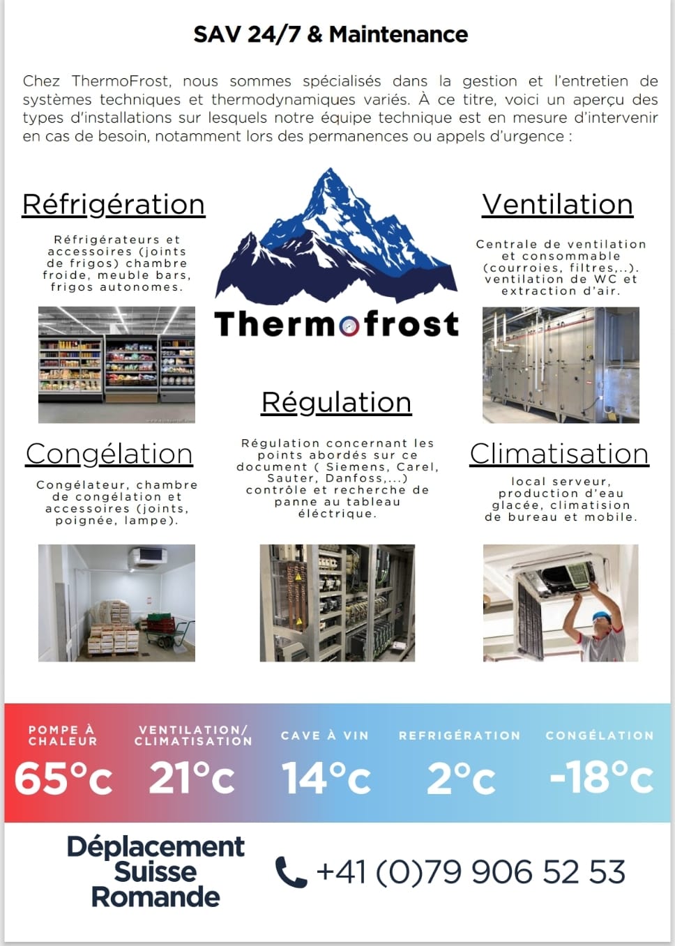Bilder Thermofrost Sàrl