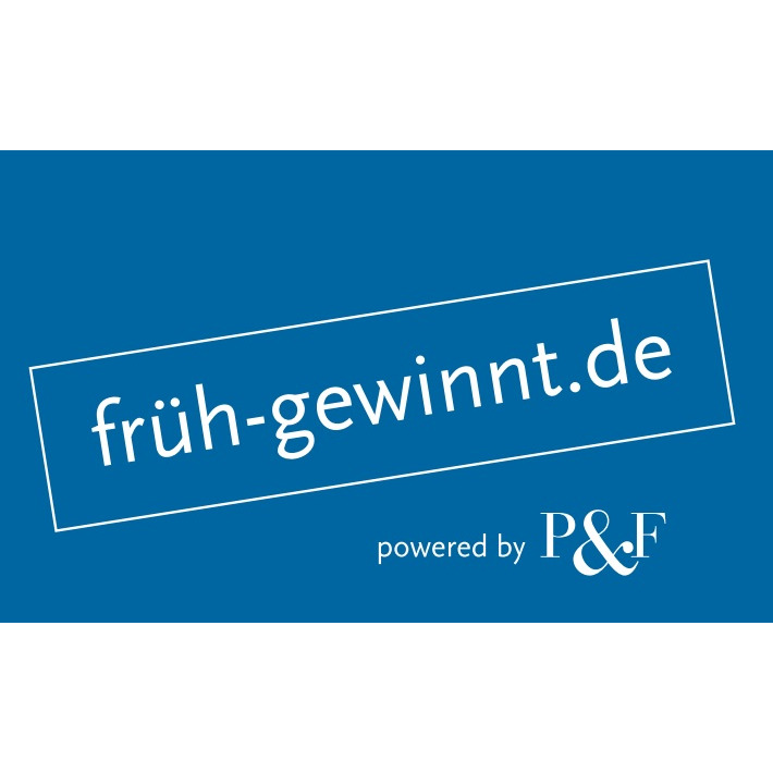 P&F Logo früh-gewinnt.de