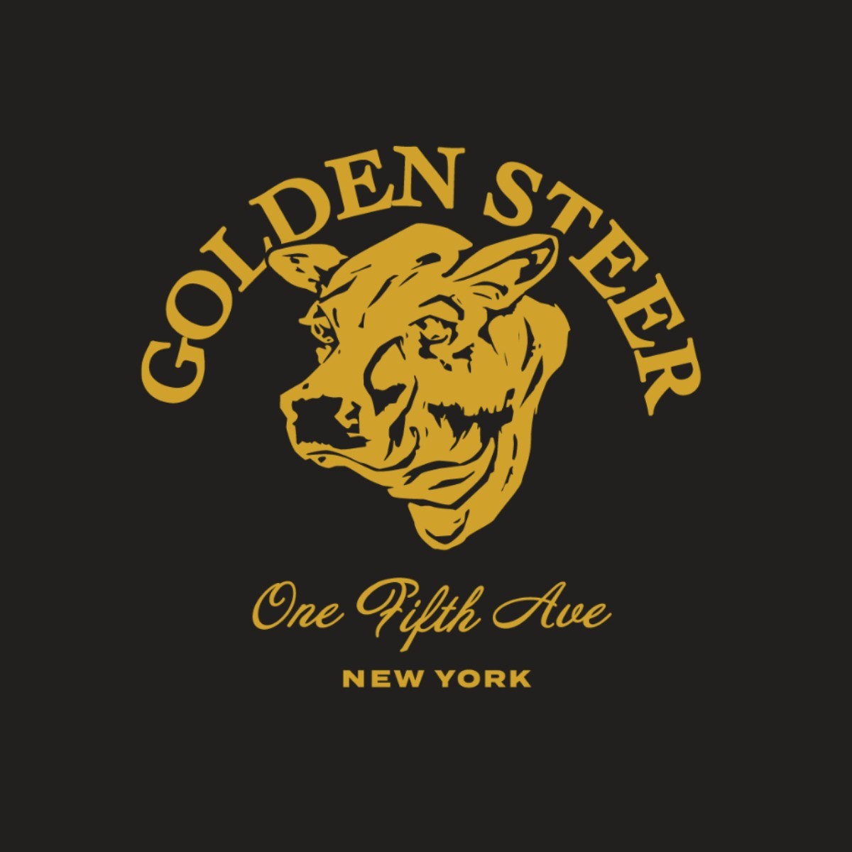 Golden Steer at One Fifth Logo
