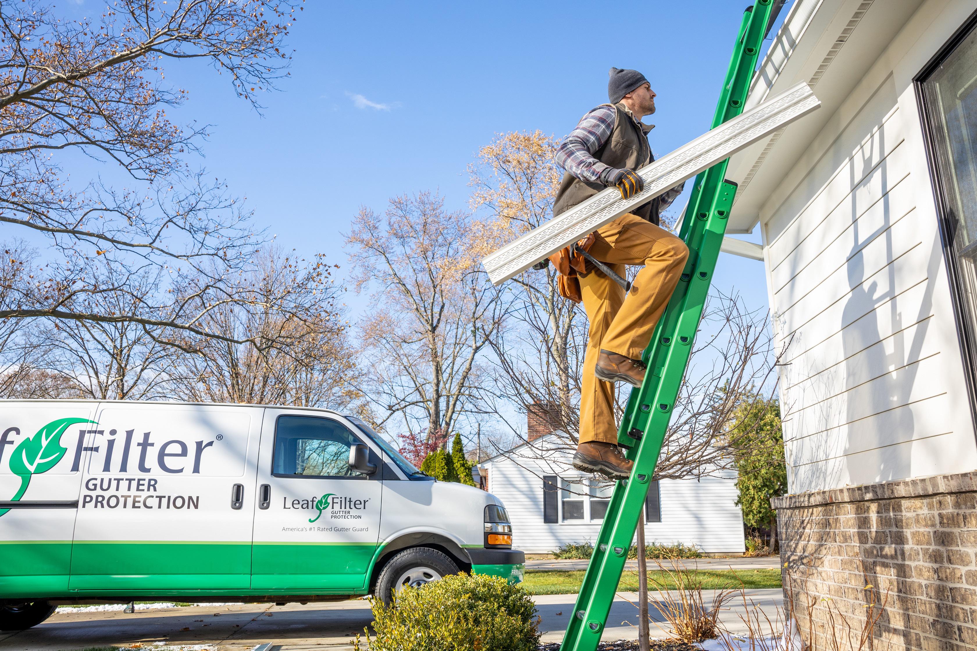 Photo of LeafFilter Gutter Protection, 22405 N 19th Avenue  Phoenix AZ, 85027, (800)290-6106, gutter cleaning service