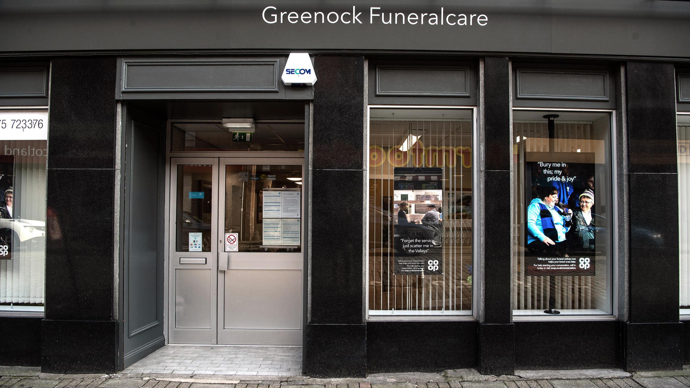 Images Co-op Funeralcare, Greenock