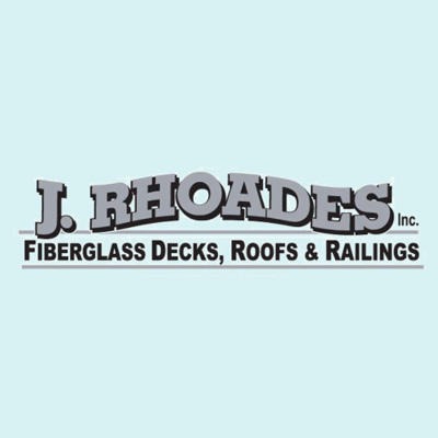 J. Rhoades Fiberglass Inc Roofs & Decks Logo