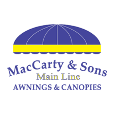 Maccarty & Sons Main Line Awnings Logo