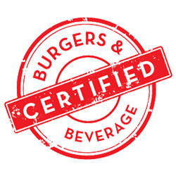 Certified Burgers & Beverage Logo