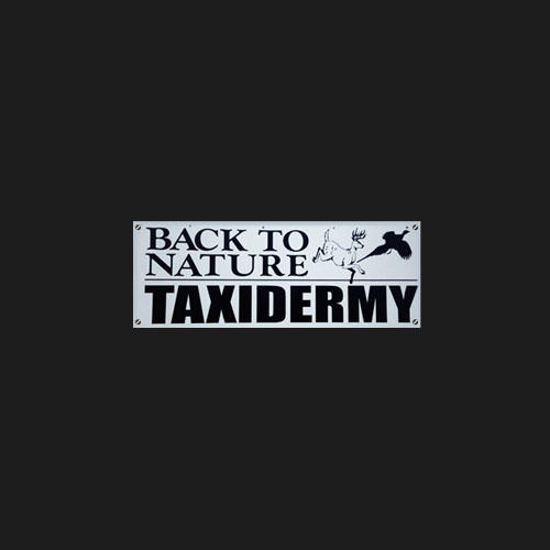 Back To Nature Taxidermy Logo
