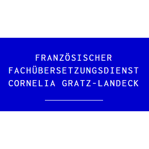 Französischer Fachübersetzungsdienst | Cornelia-Landeck | München Logo