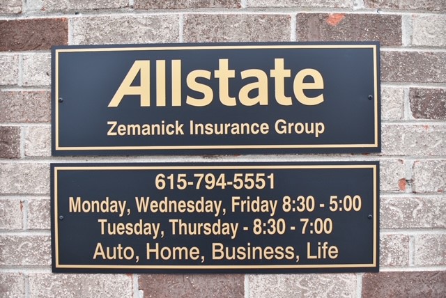 Images Brian Zemanick: Allstate Insurance
