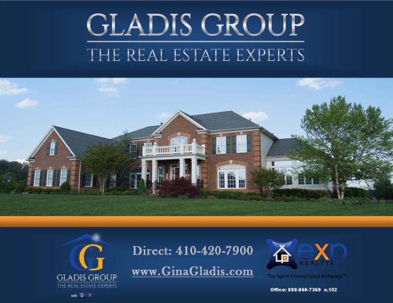 Gina Gladis Group with eXp Realty 410-420-7900