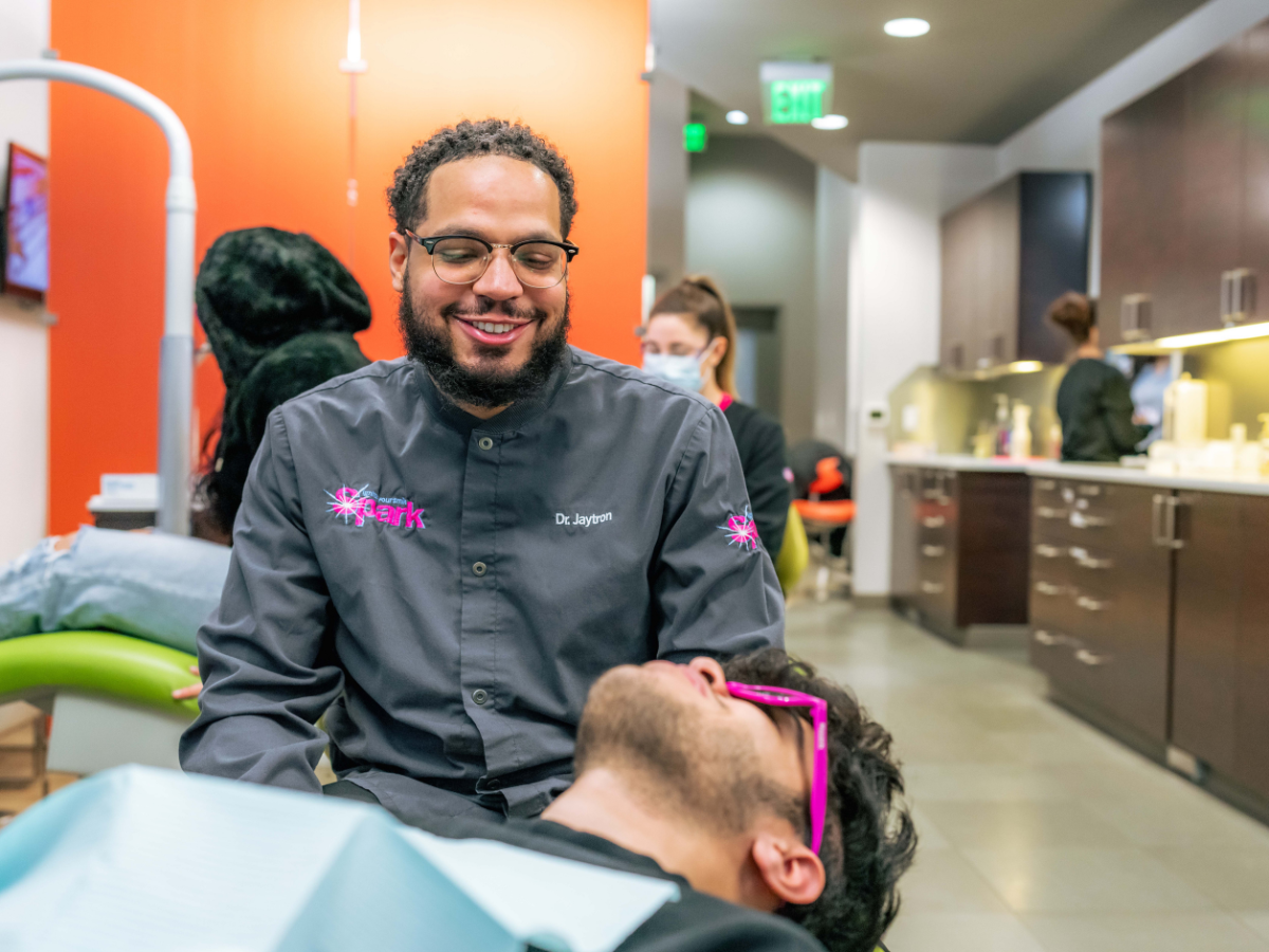 Spark Orthodontics patient