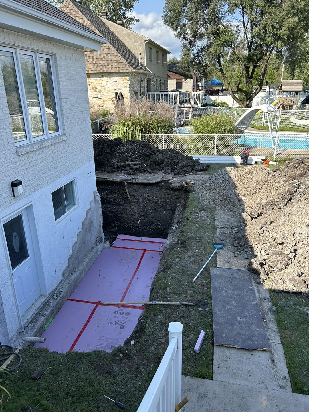 Images Excavation P.L.B INC | Entrepreneur Drain-Français