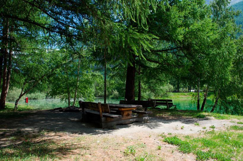 Camping Alphubel, Camping Alphubel in Täsch