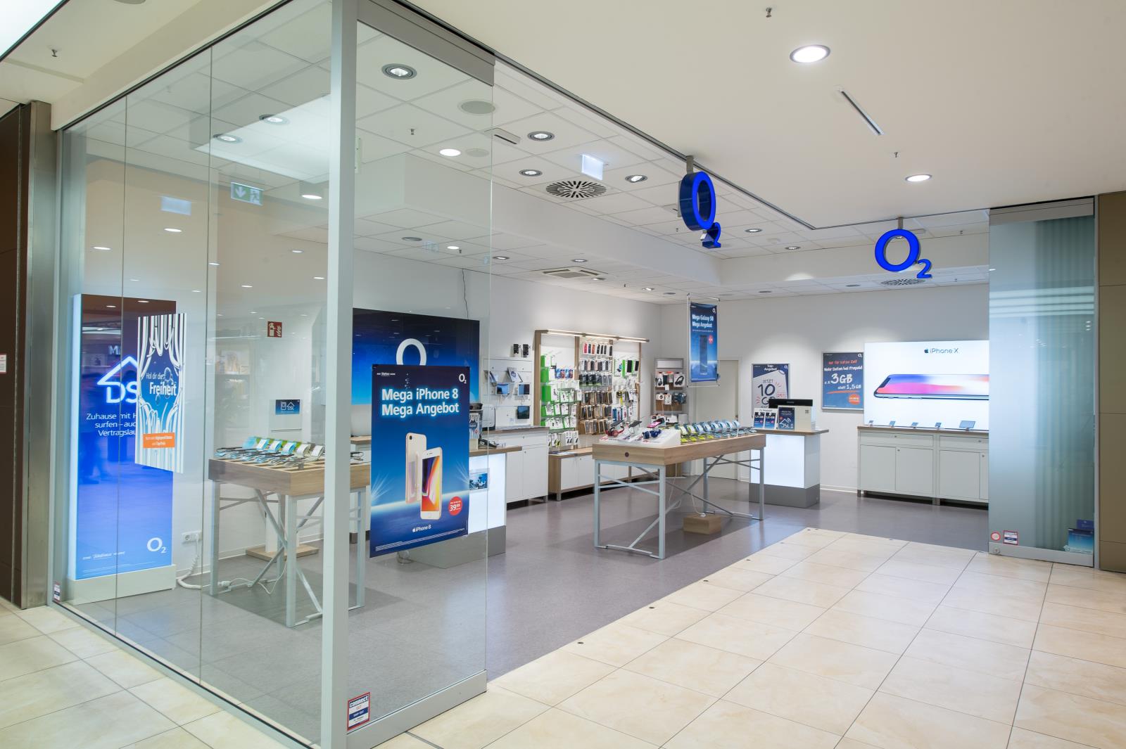 o2 Shop, Fackelrondell 1 in Kaiserslautern