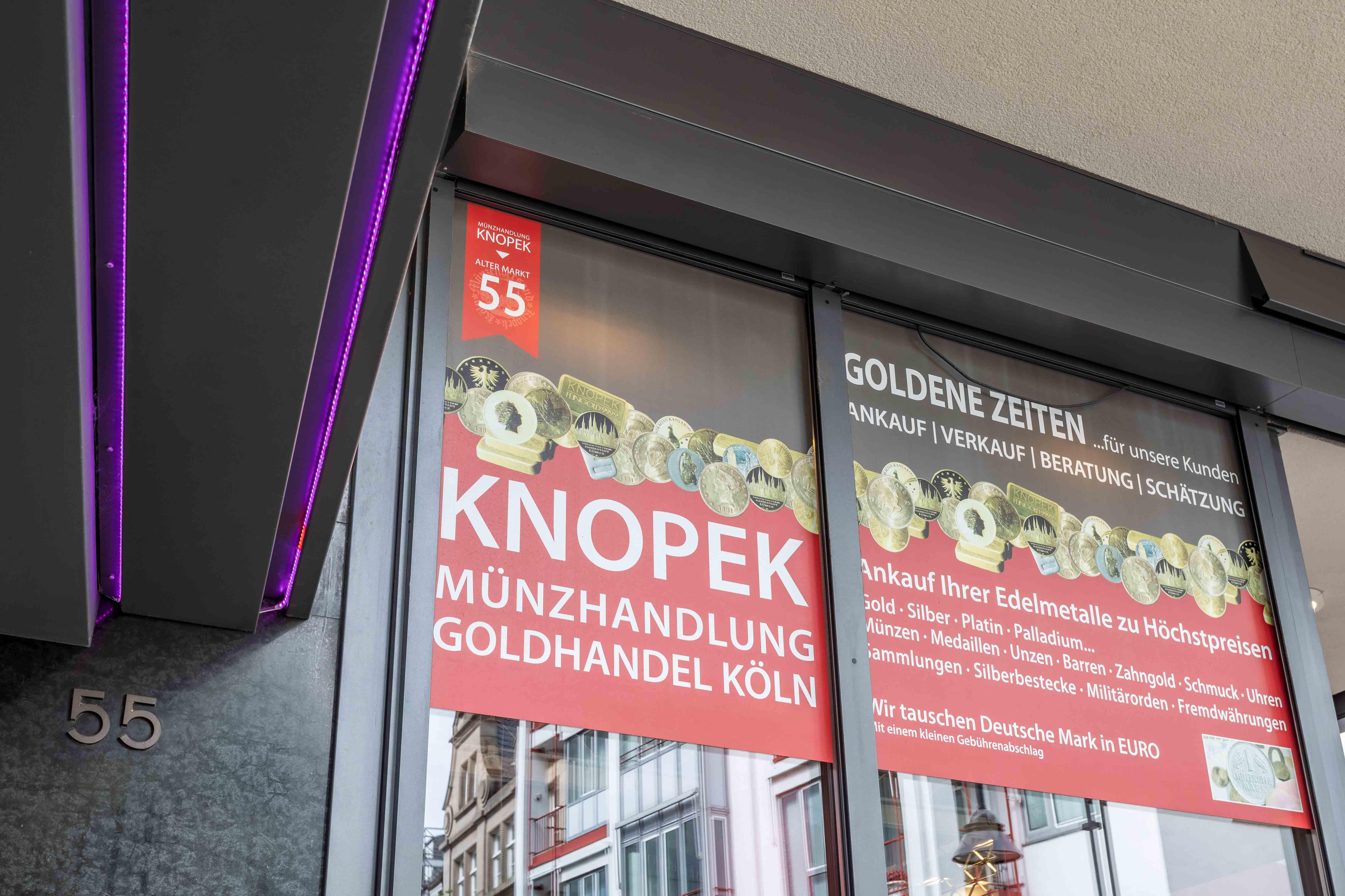 Bilder Münzhandel & Goldhandel Knopek Köln