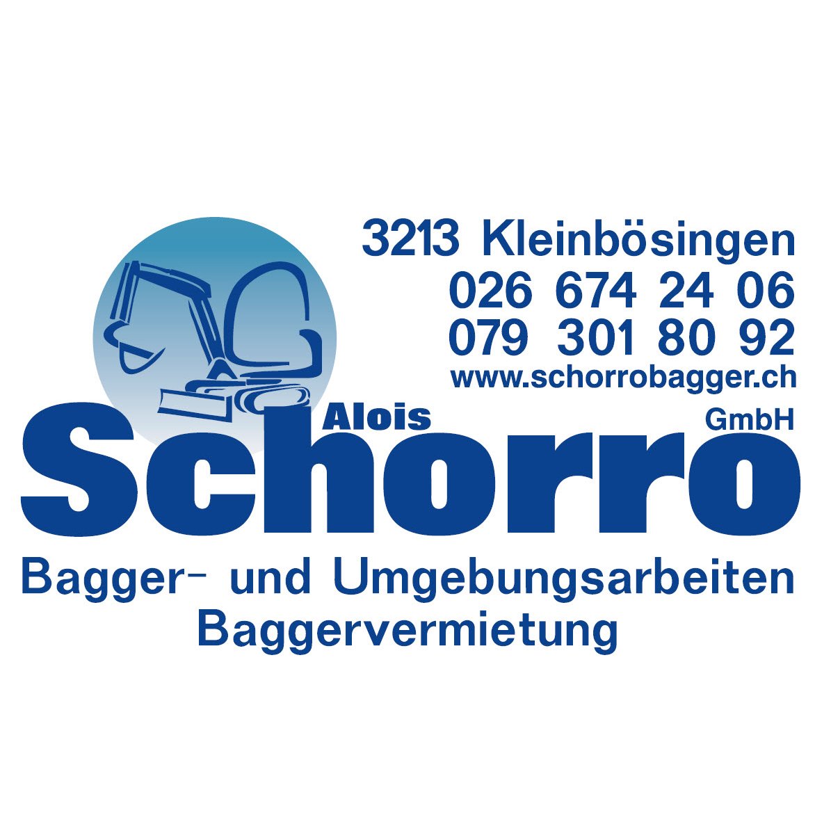 Schorro Bagger- und Umgebungsarbeiten GmbH Logo