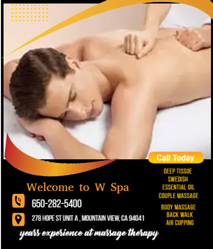 Massage techniques are commonly applied with hands, fingers,
elbows, knees, forearms, feet, or a device.
The purpose of massage is generally for the treatment of
body stress or pain.