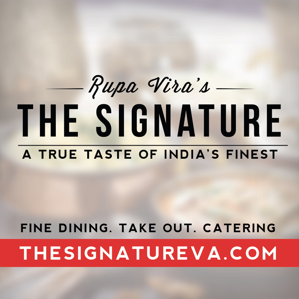 Rupa Vira's The Signature - Finest Indian Cuisine - Ashburn, VA 20147 - (571)442-8844 | ShowMeLocal.com