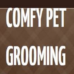 A Comfy Pet Grooming Salon Logo