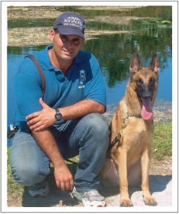 Service dog training