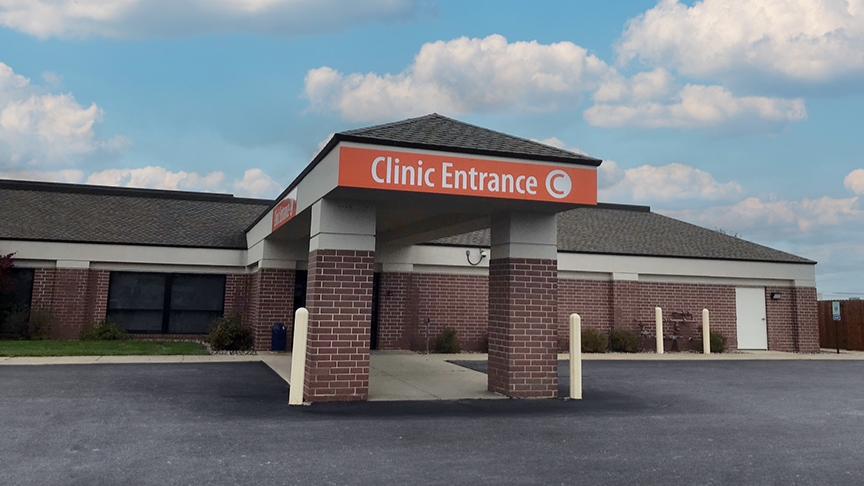 photo of Clinic Entrance C on the Aspirus Divine Savior Hospital campus