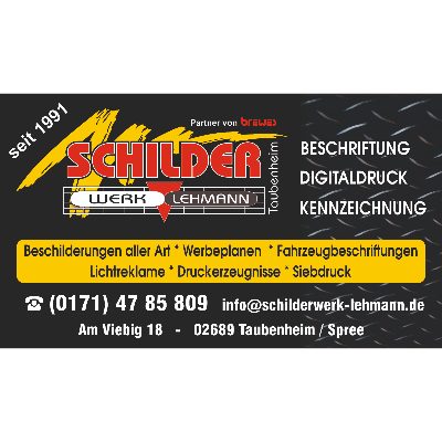 Schilderwerk Lehmann in Sohland an der Spree - Logo