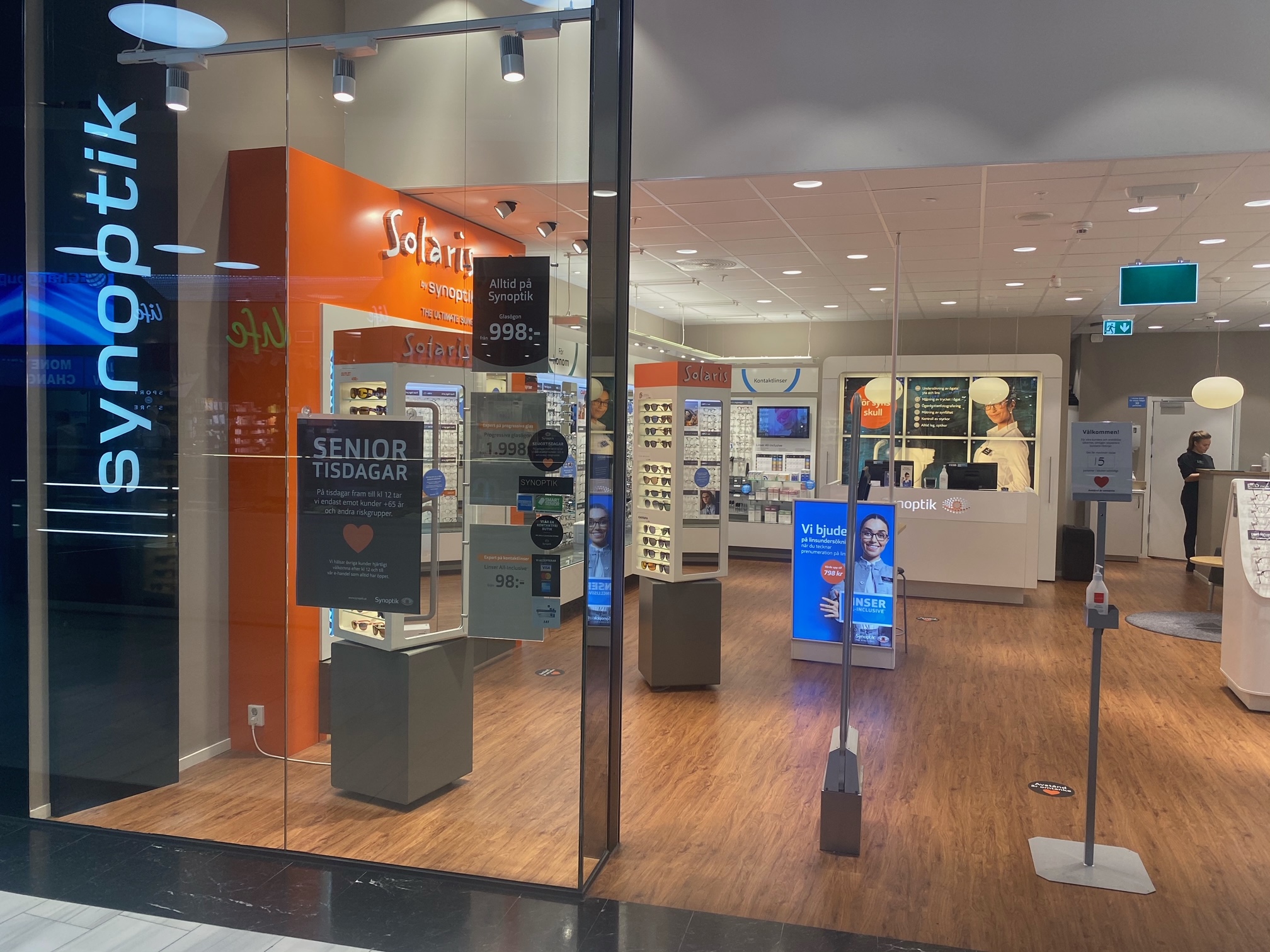 Images Optiker Synoptik Westfield Mall of Scandinavia Stockholm