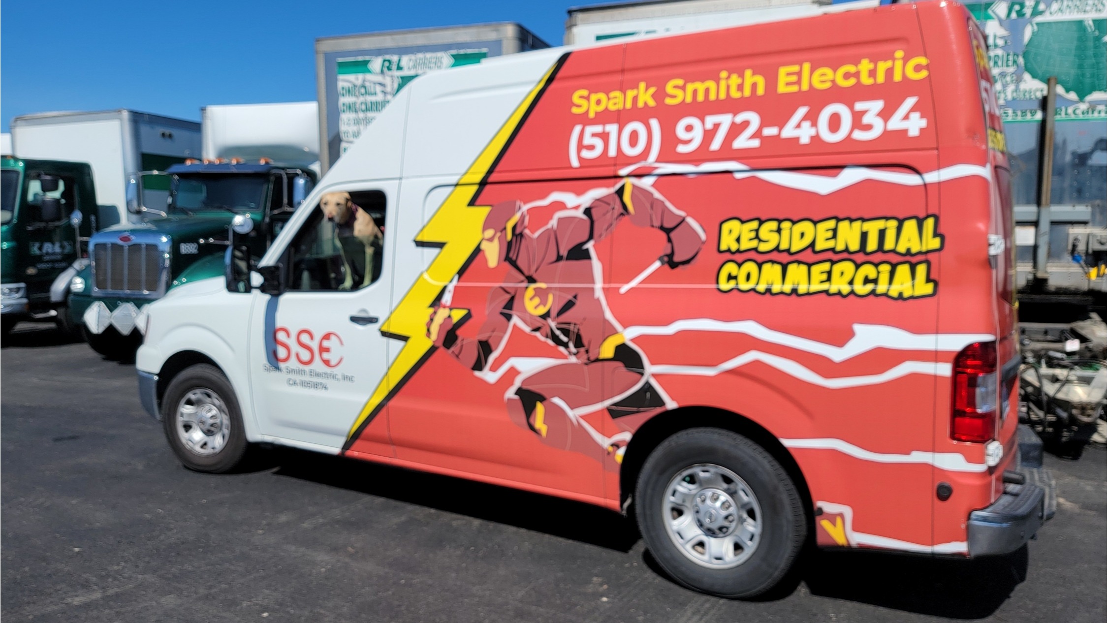 Spark Smith Electric service van