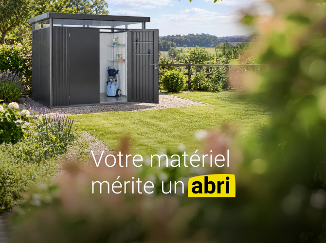 Mettez votre matériel à l’abri