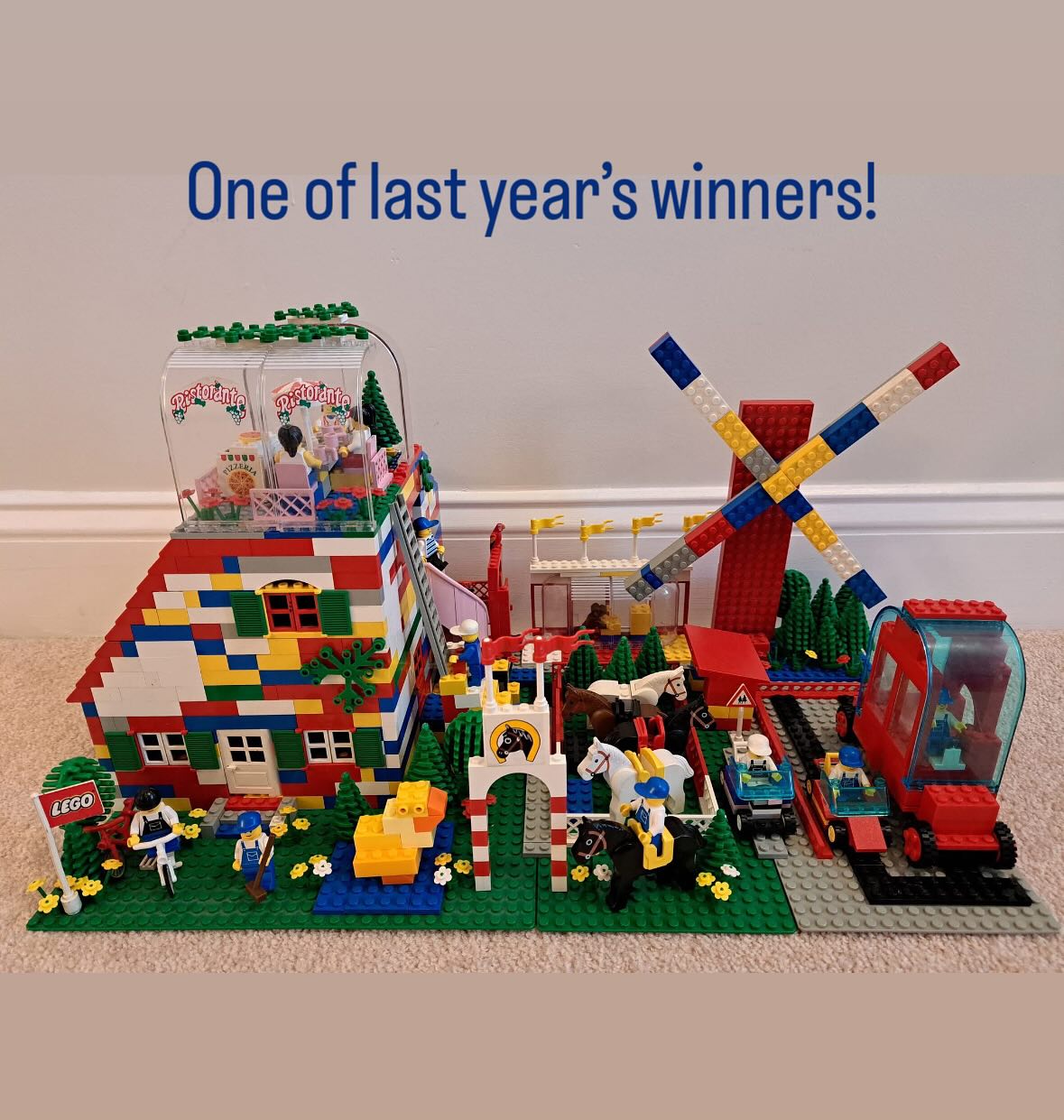 Our virtual LEGO contest is in full swing! Check out one of last year’s winners who built the “Lewes Equestrian Farm with a Pizza Cafe and Windmill”. Get creative and enter soon or vote for entrants on our Facebook page. Contest ends March 31st! For a full list of contest rules, go to www.kidsketch.com #ilovelewes #lewesdelaware