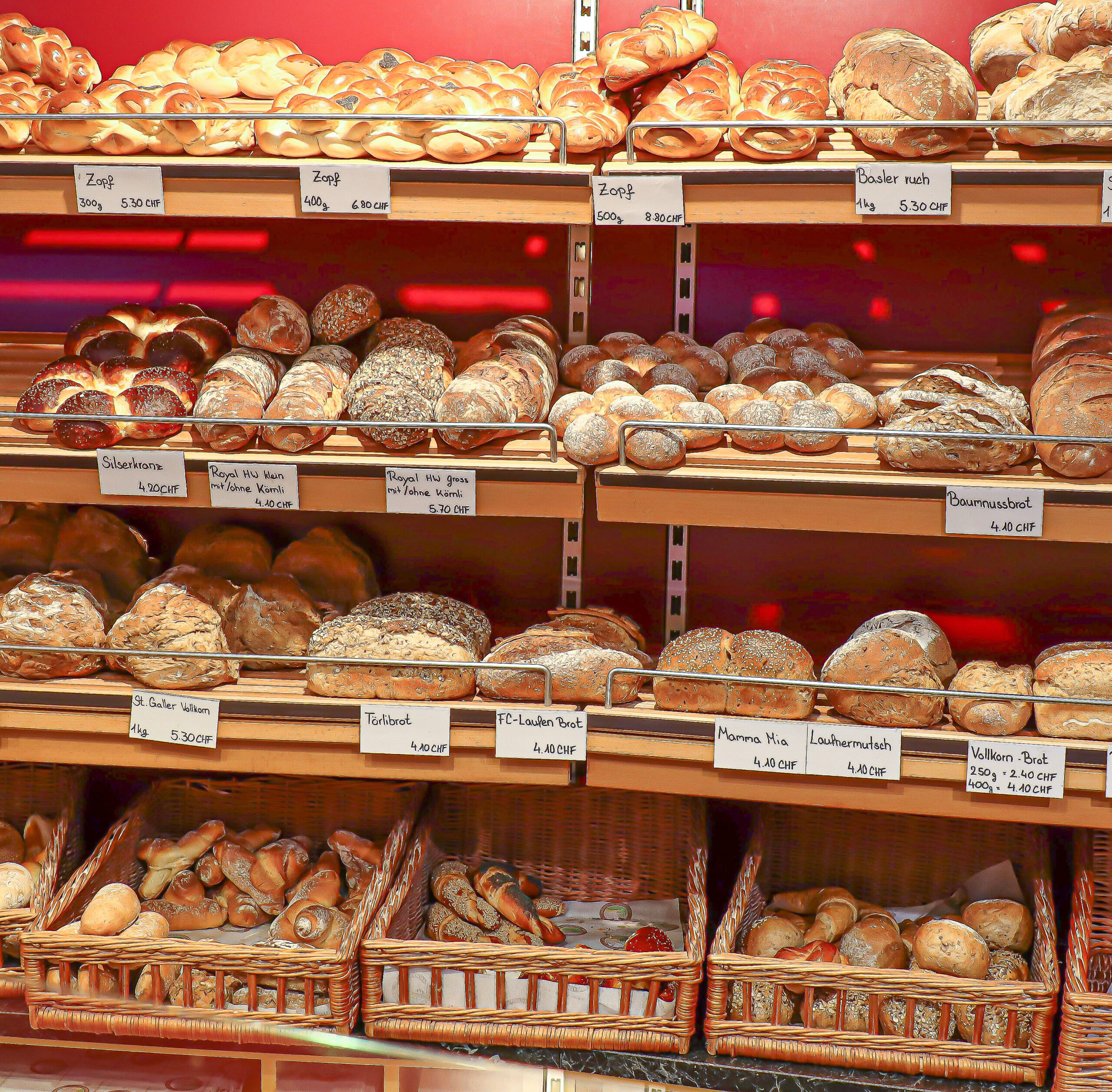 Bilder Bäckerei R.Niederberger