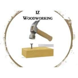 Iz Woodworking Logo