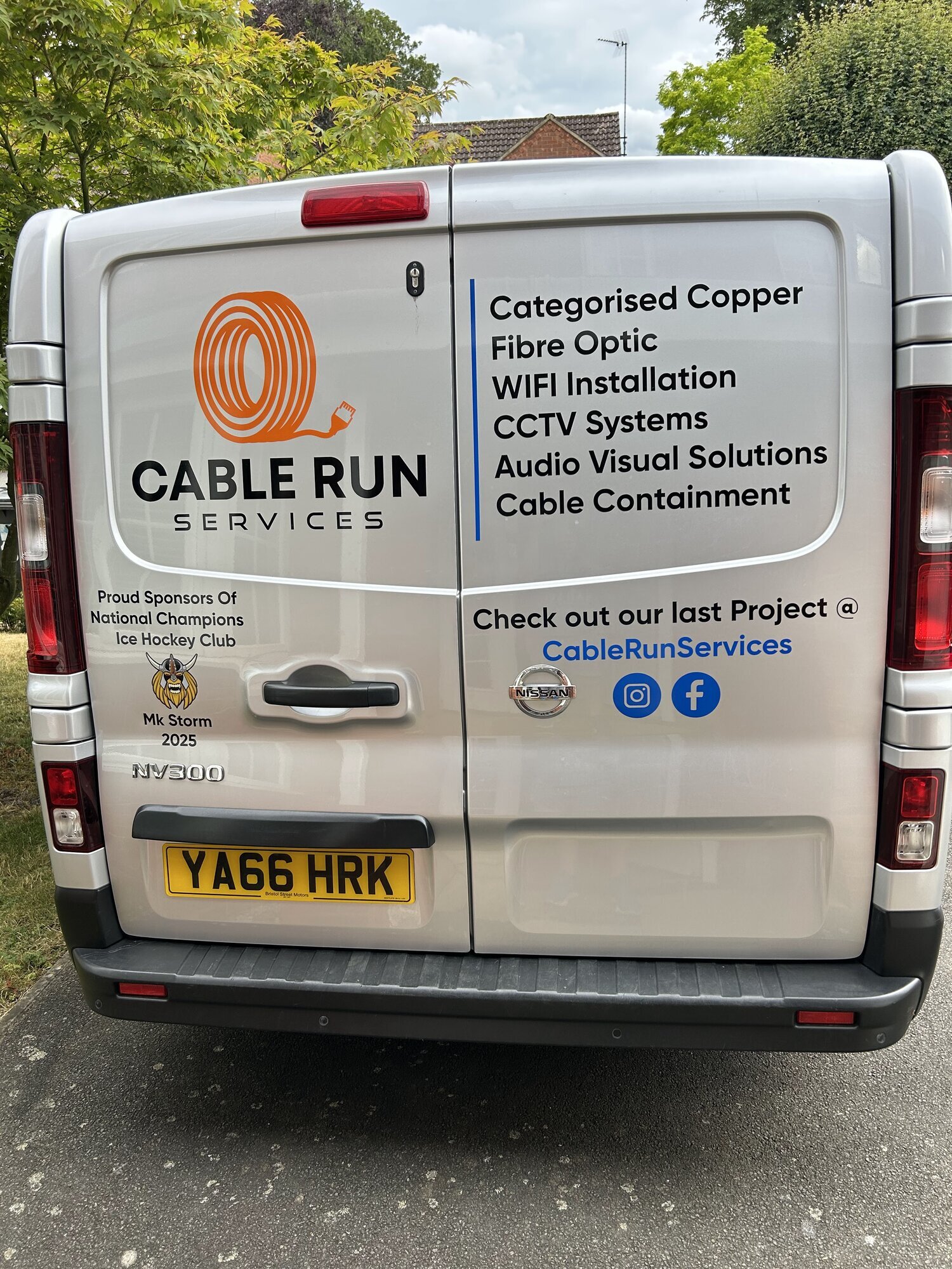 Images Cable Run Services.