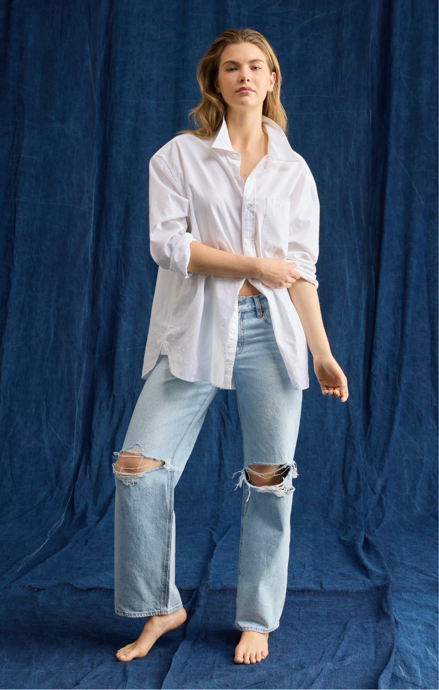 Stovepipe & Straight-Leg Jeans