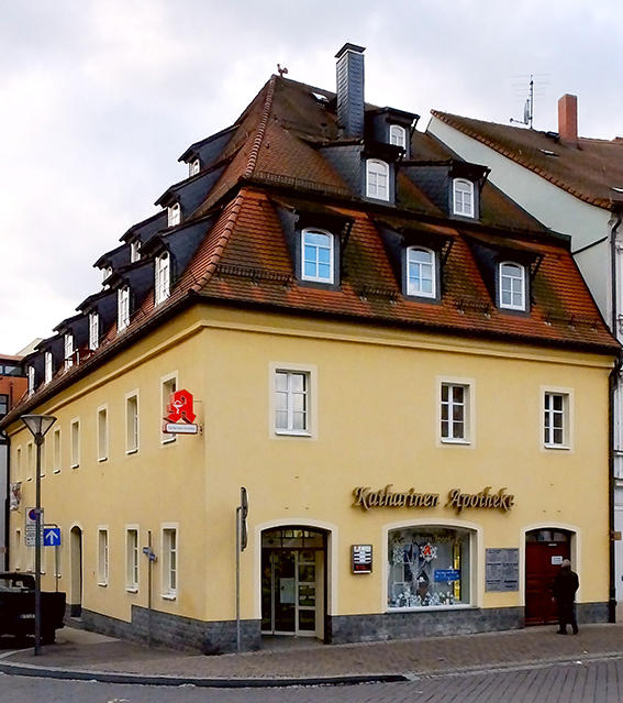 Katharinen-Apotheke, Baderberg 2 in Frankenberg