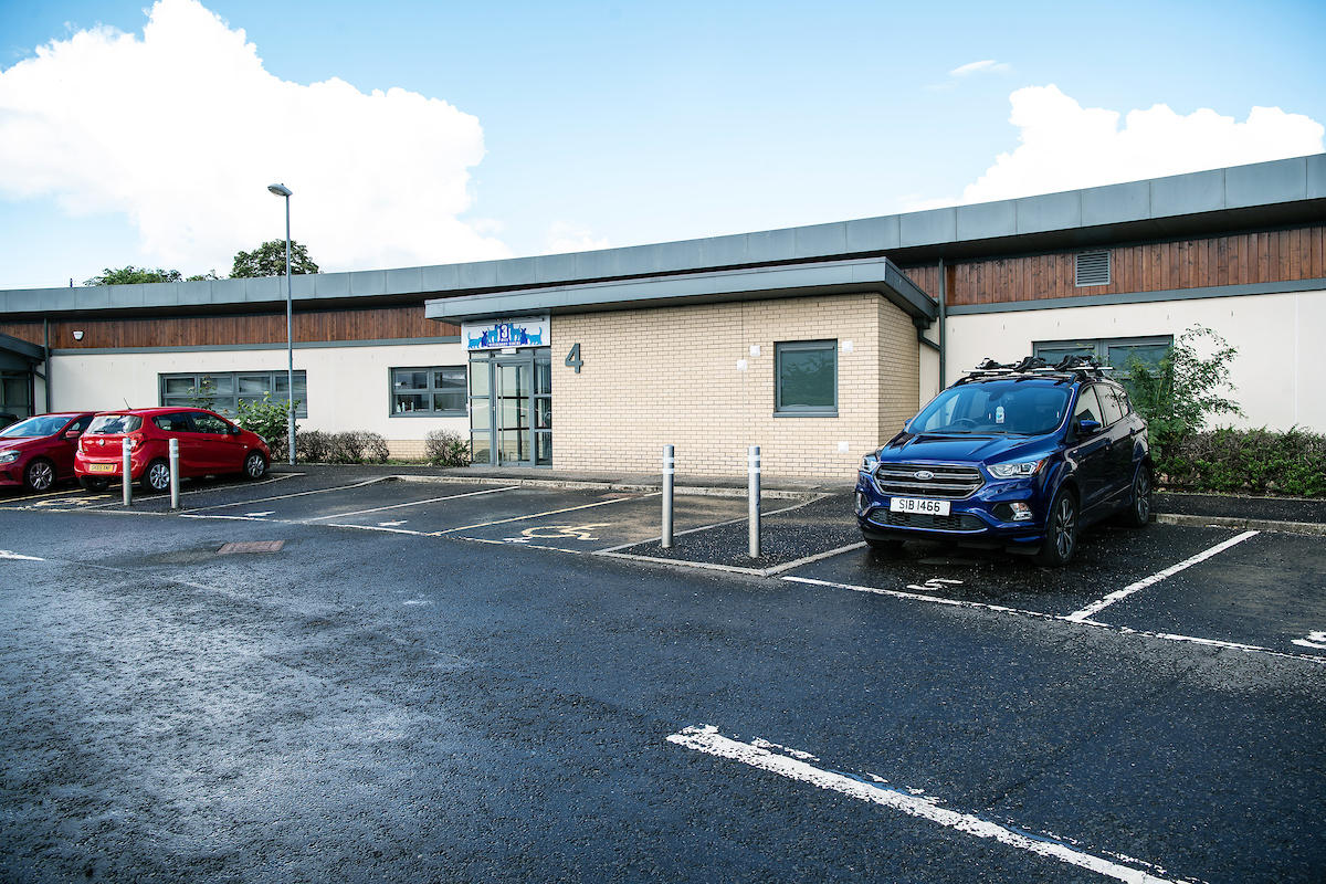 Front with parking area 3 Mile Veterinary Centre - Glasgow Glasgow 01418 838118