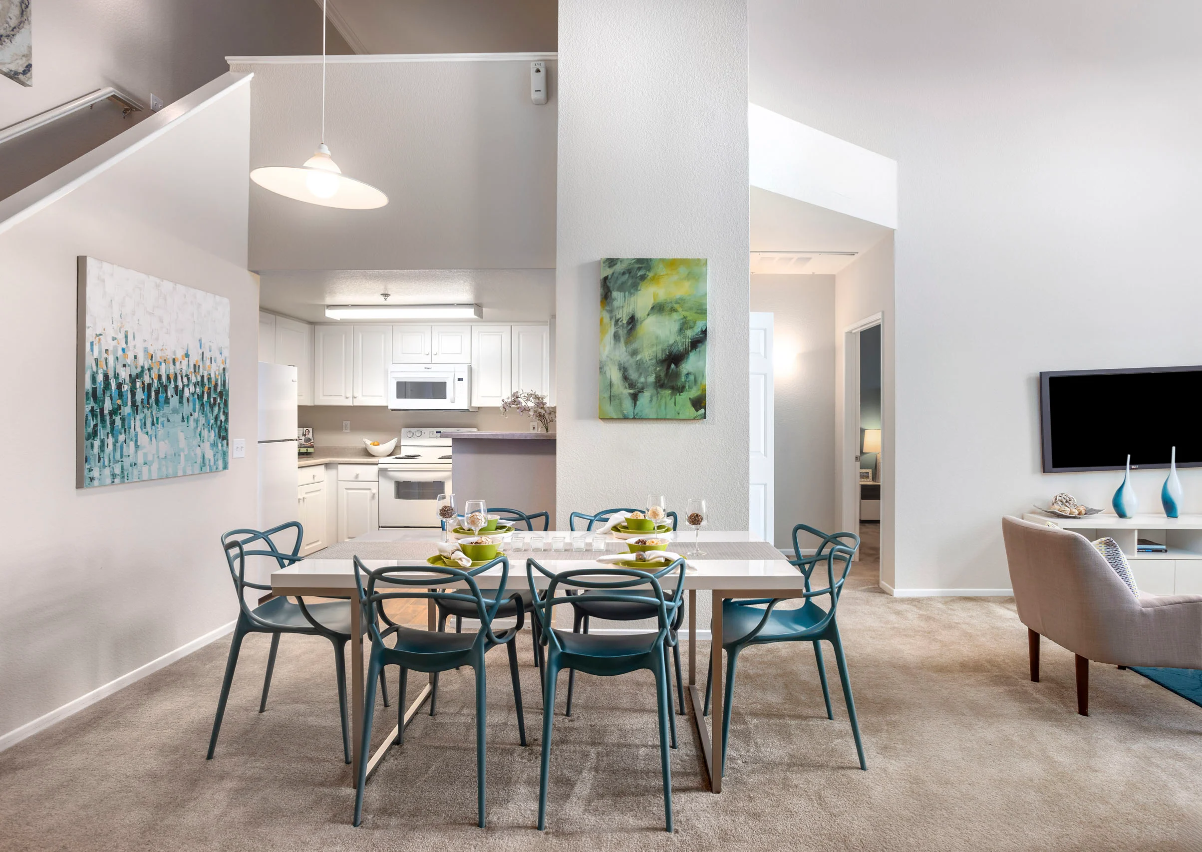 Dining Area and Kitchen