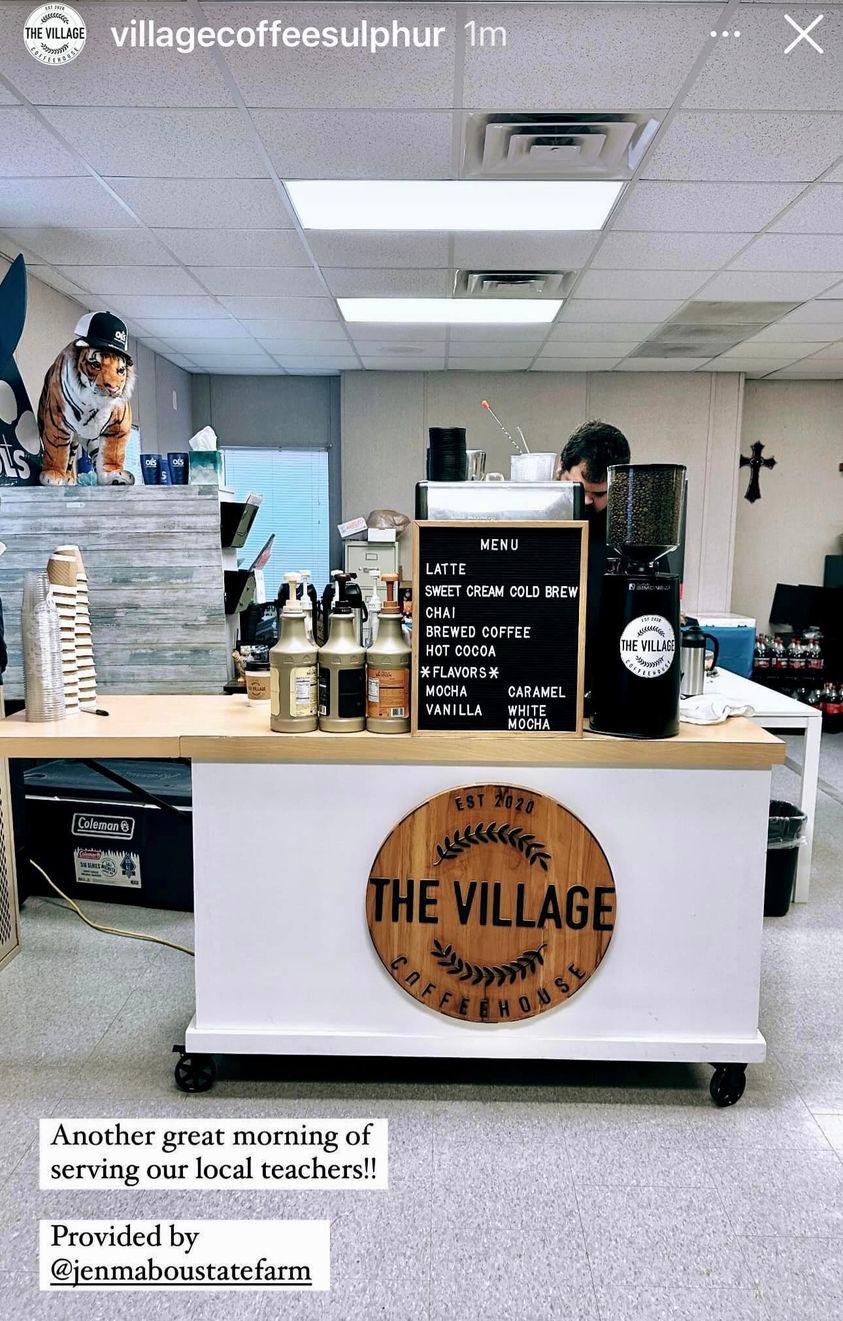 We hope the staff at Our Lady's School enjoyed their coffee and pastries this morning!Thank you to T Jennifer Mabou - State Farm Insurance Agent Sulphur (337)527-0027