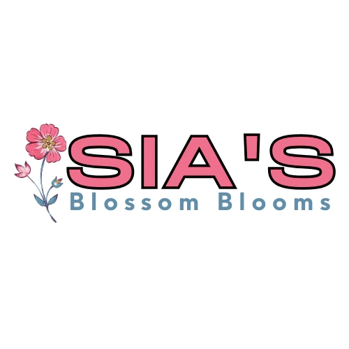 Sia's Blossom Blooms Logo
