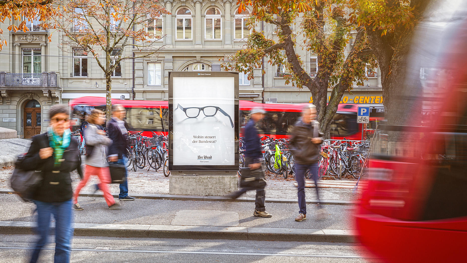 Clear Channel Schweiz AG         Filiale Bern, Münstergasse 66 in Bern