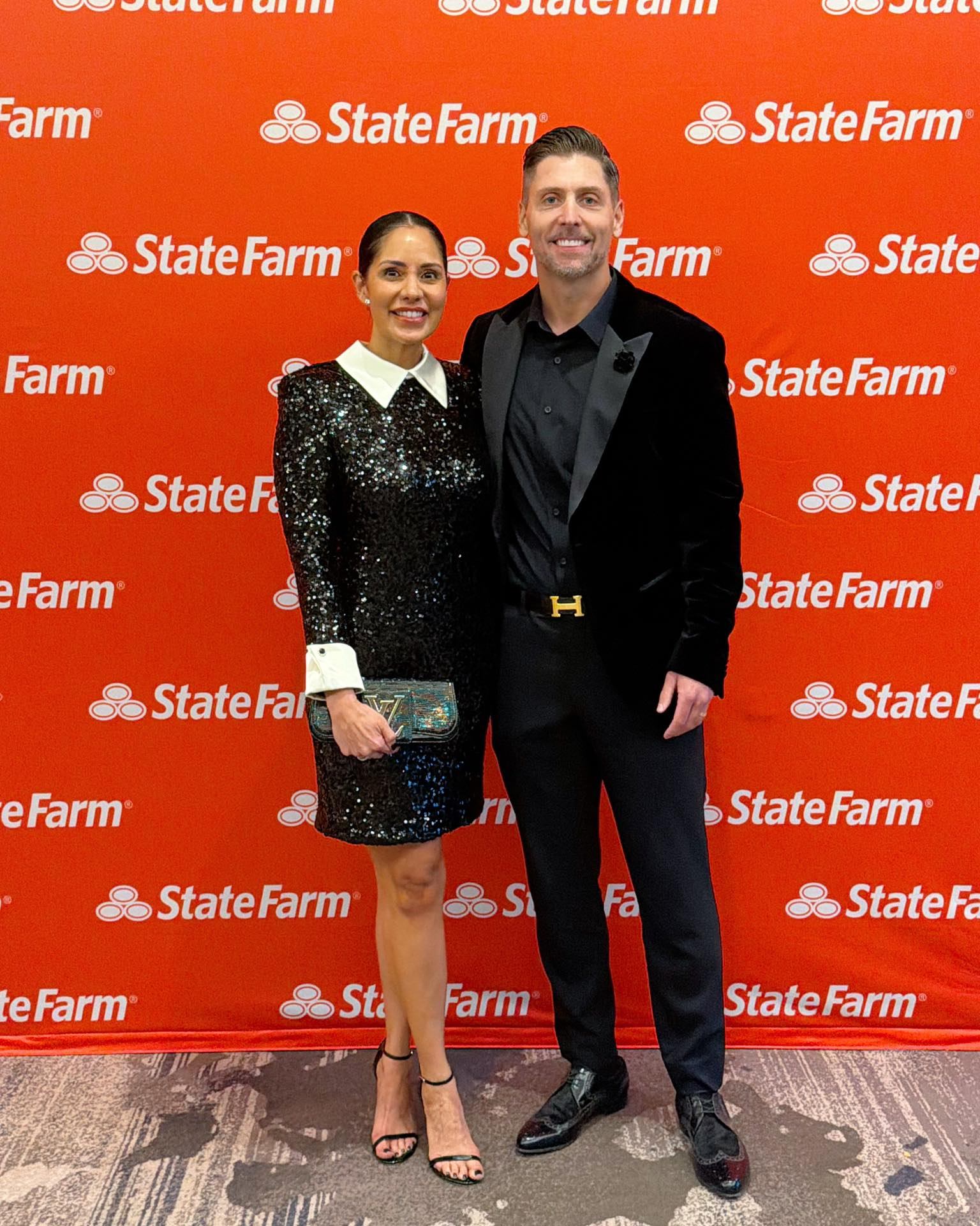 36 years w/ State Farm between us two.