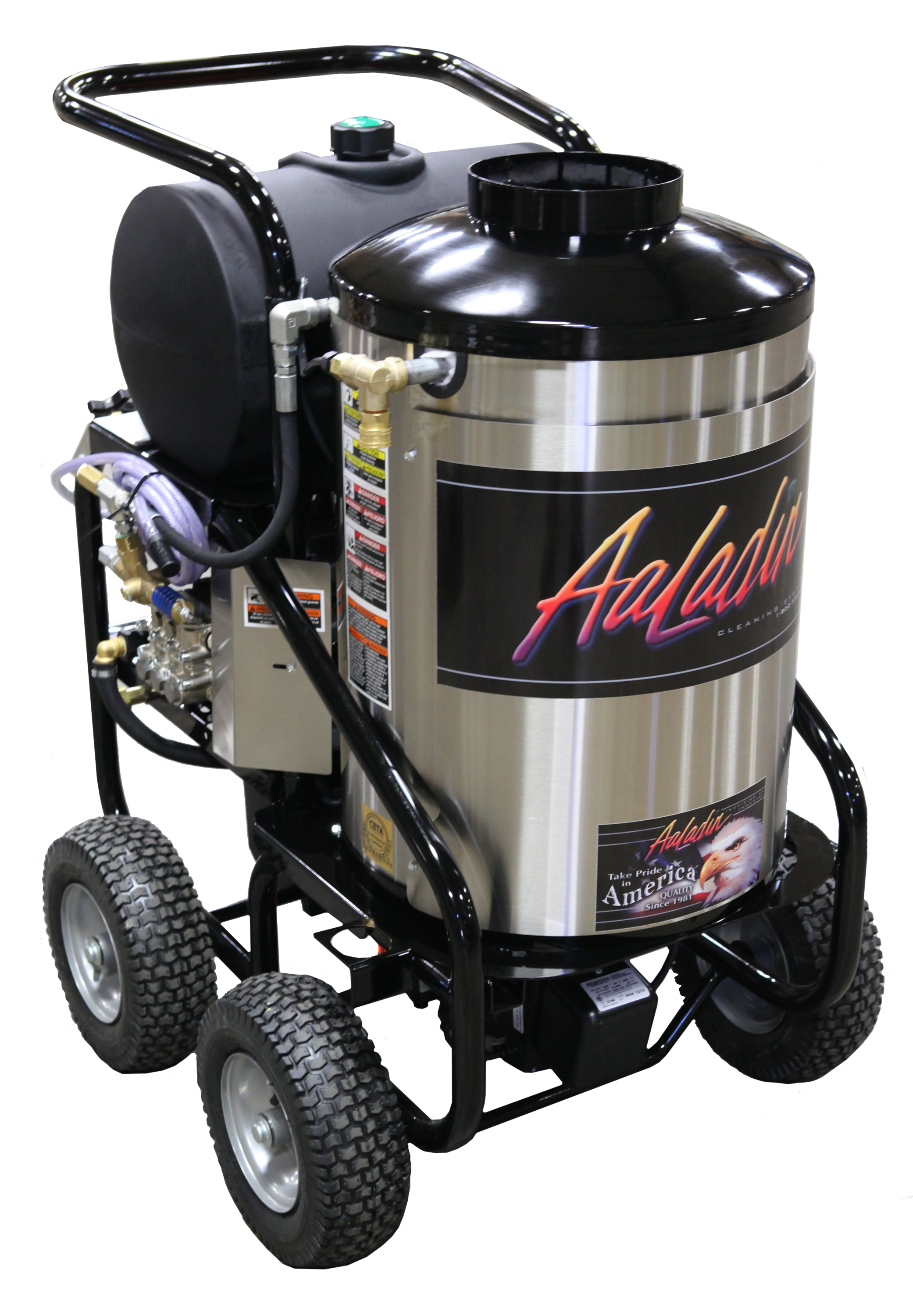 Central Industrial Cleaning Equipment Aaladin Hot Water Pressure Washers Factory Cat