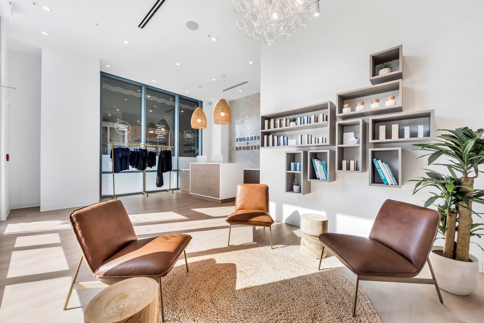 SUGARED + BRONZED Northern Liberties Lobby