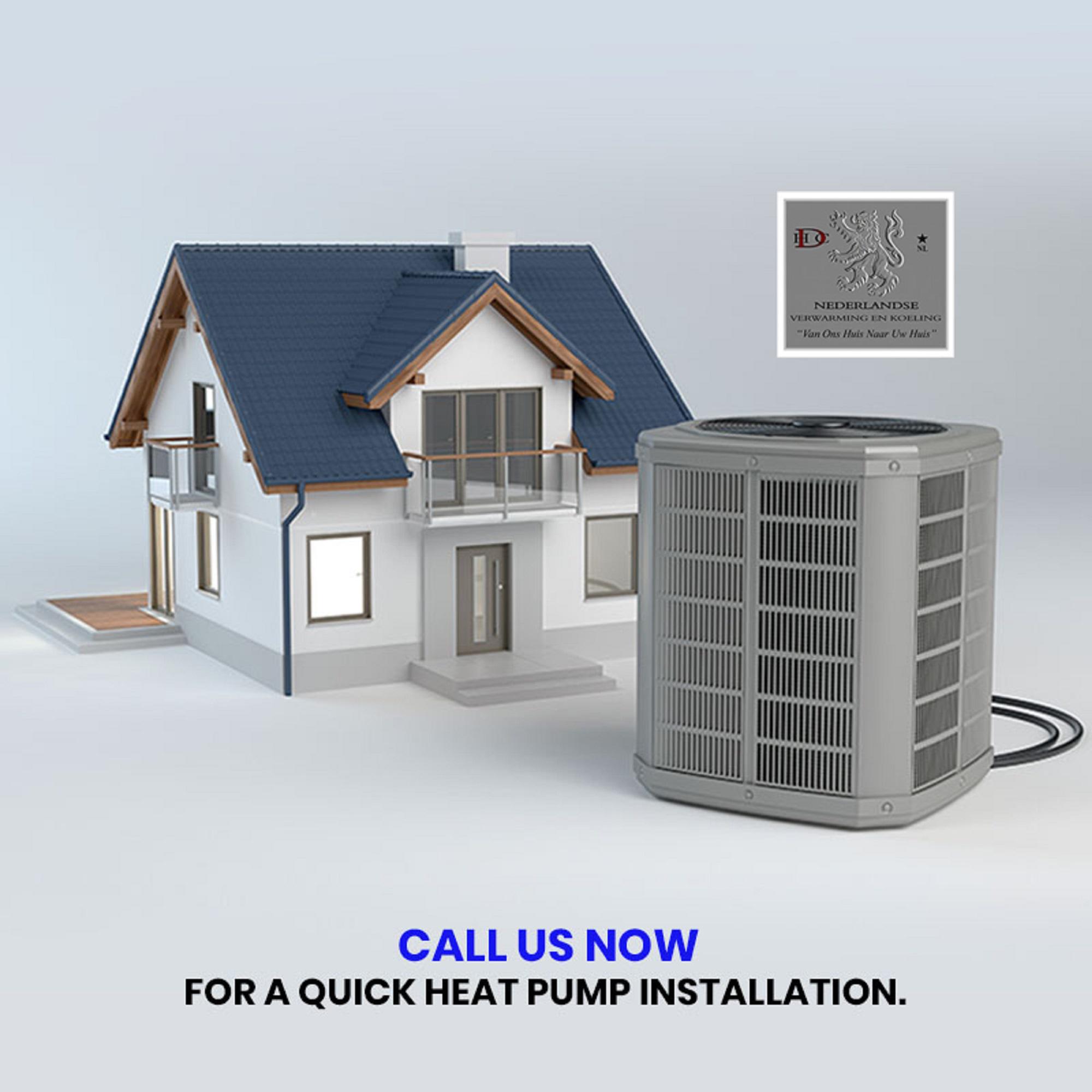 Buy a new heat pump this winter to keep your family warm. Heat pumps require less maintenance, have a lower operating cost, and reduce carbon emissions. Call us now to schedule an installation appointment!