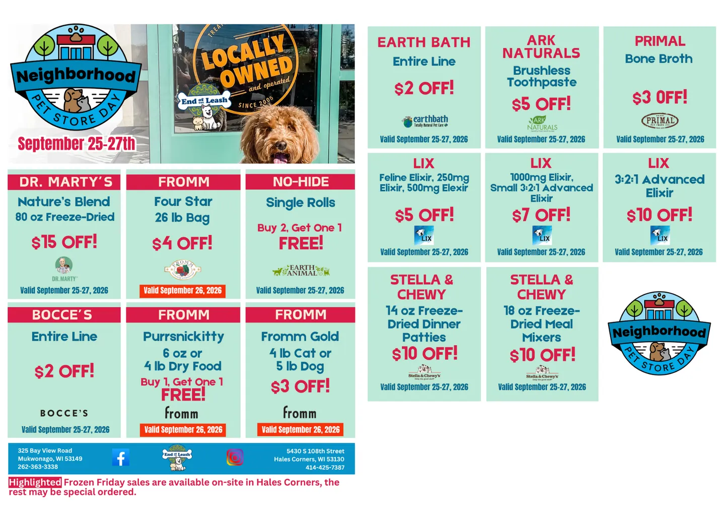Image of Local Pet Event Neighborhood Pet Store Day! Nearby