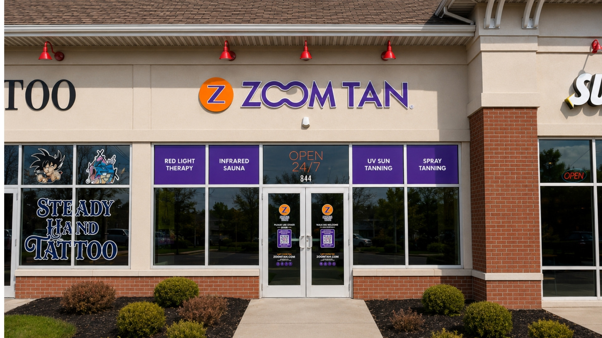 Zoom Tan in Greece, NY Store Front